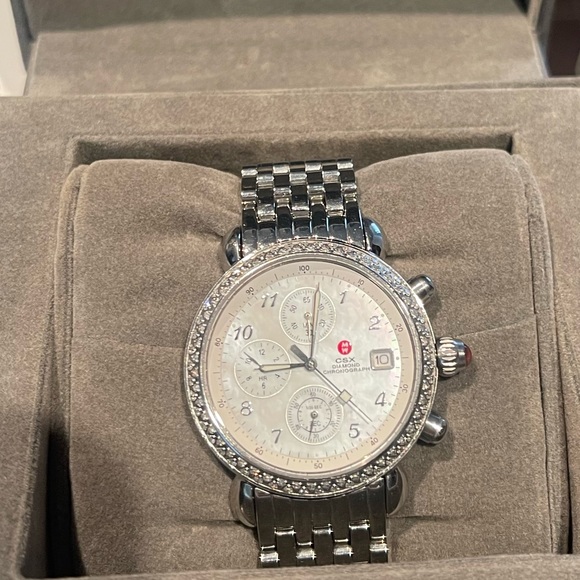 Michele CSX diamond watch. Used but well taken care of. - Picture 2 of 7